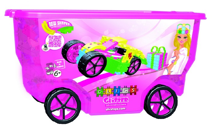 CLICS CB415 ROLLERBOX GLITTER 